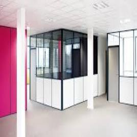 aluminium glass partition